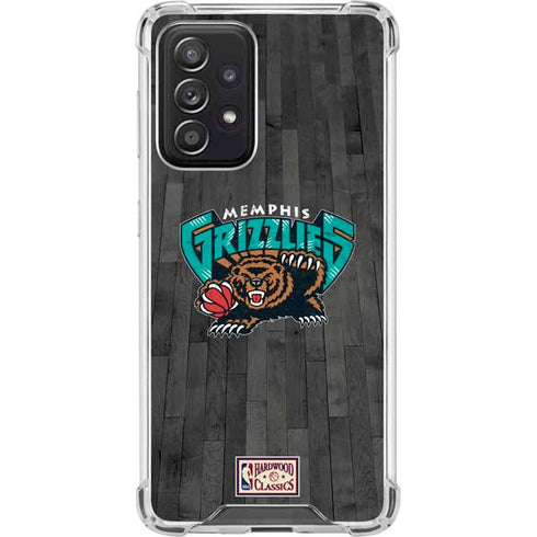 NBA Memphis Grizzlies Hardwood Classics Galaxy A52 5G Clear Case